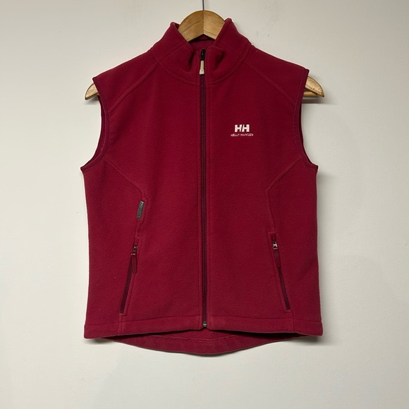 Helly Hansen Pro Fleece Zip Up Pink Vest - Picture 1 of 7